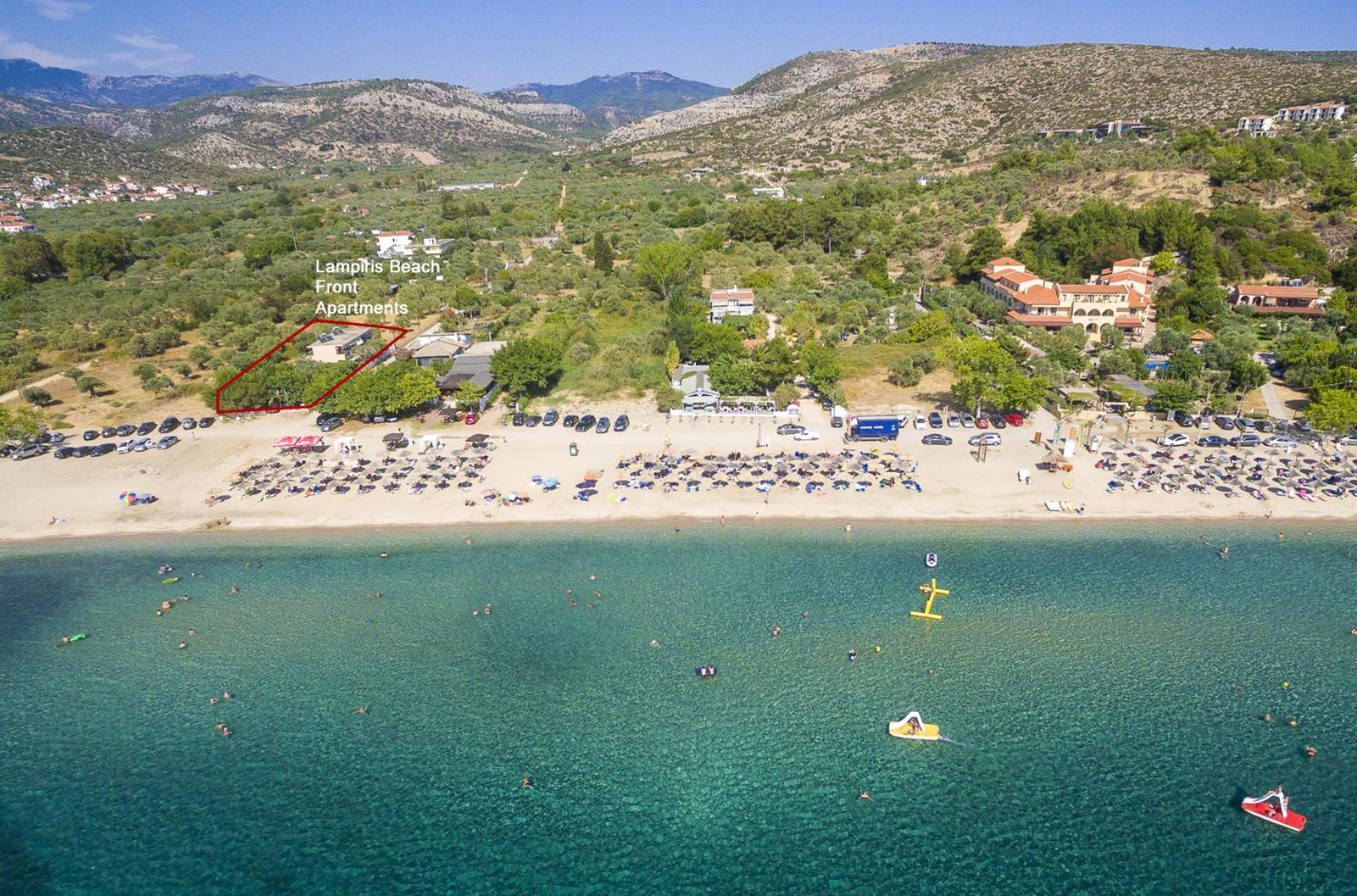 Opalium Beach Front Suites Potos Bagian luar foto